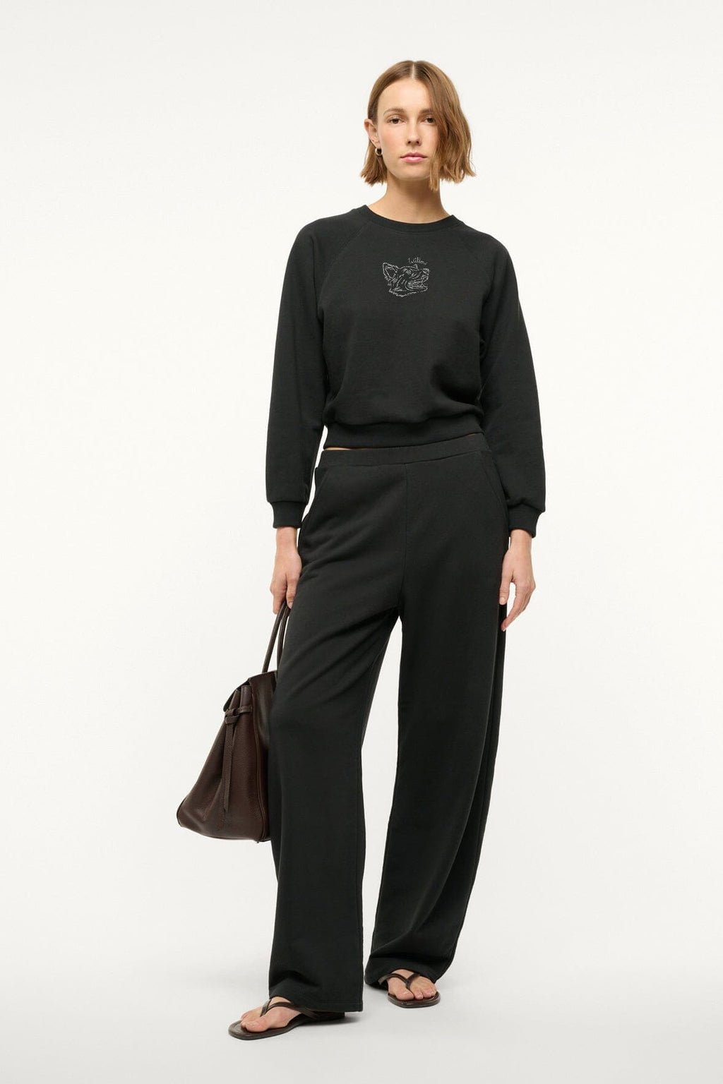 CUSTOM STAUD x C.BONZ ENDURANCE SWEATSHIRT | BLACK
